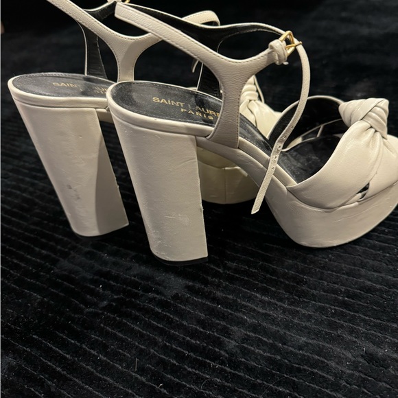 Saint Laurent Bianca Platform Sandals - size 40 - Picture 4 of 7